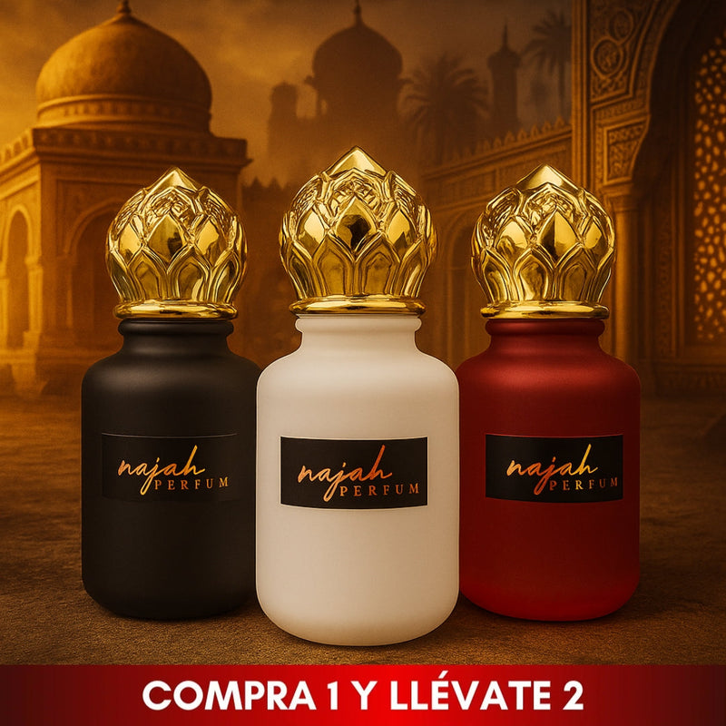 Najah Perfume Arabe Feromonas Concentrado - Compra 1 y Lleva 2