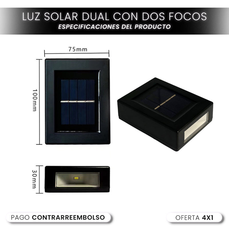 LumiDuo - Luz Solar con Efecto Dual