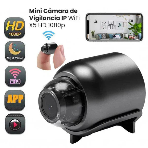 Mini Cámara Ultra Discreta [ULTRA HD] ¡Compra 1, Llévate 2! + Memoria ilimitada
