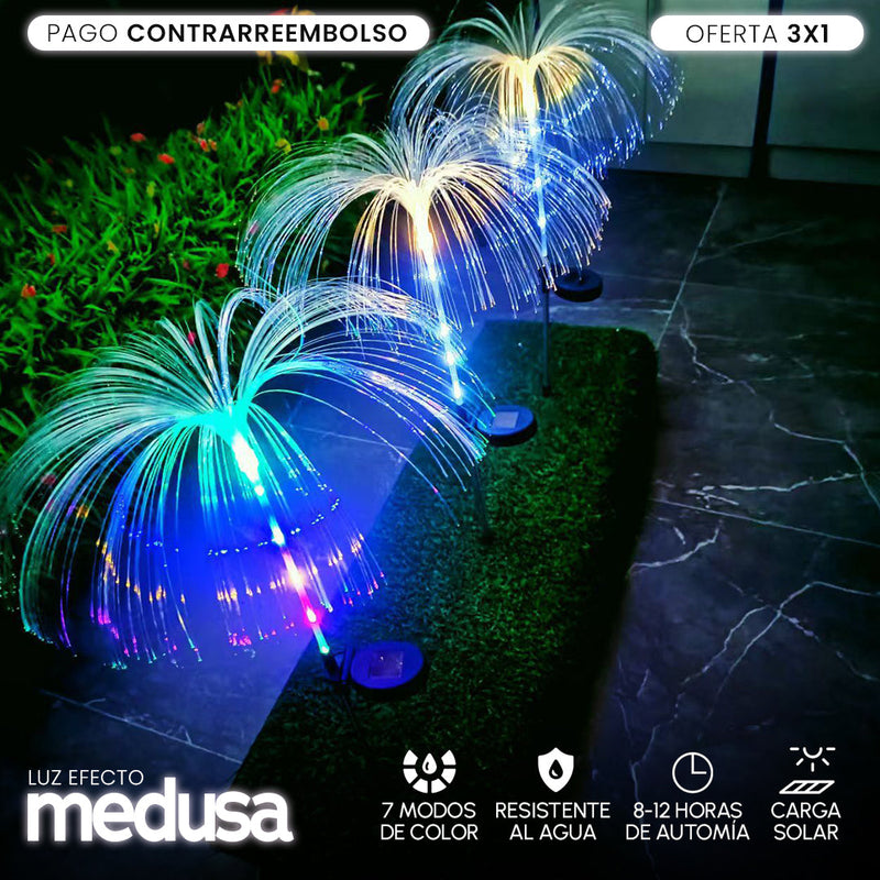 Luz Solar Efecto Medusa