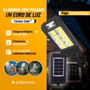Farolux Solar - Farola LED para exteriores sin instalación eléctrica