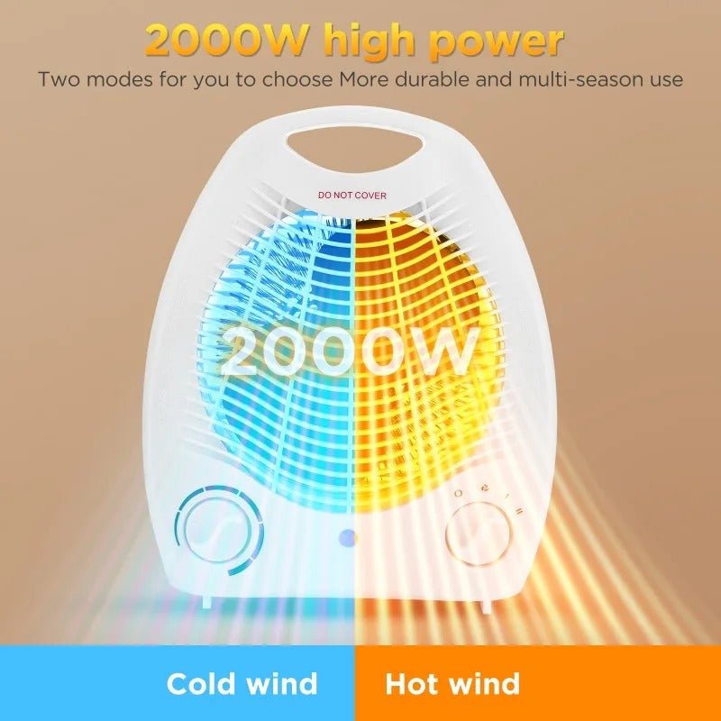 CALEFACTOR 2 EN 1 BAJO CONSUMO