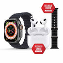 [2 REGALOS INCLUSOS] Smartwatch 9 ULTRA 2™ + REGALOS (AirPods UHD + 7 Pulseras)