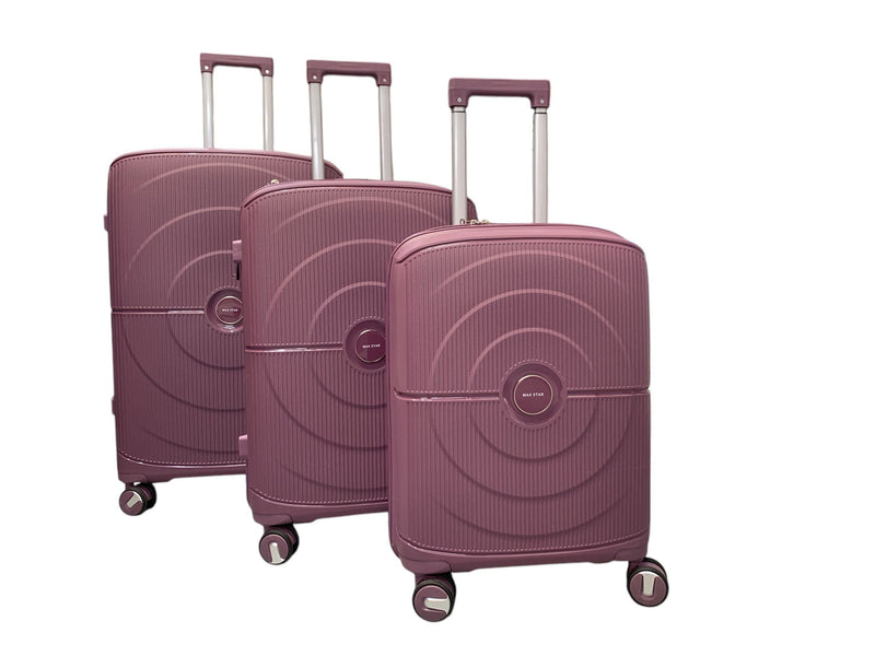 JUEGO 3 MALETAS DE VIAJE MS636