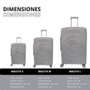 JUEGO 3 MALETAS DE VIAJE MS636