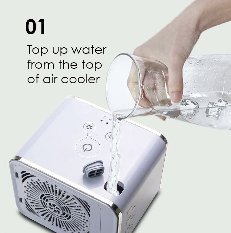 MINI AIRE ACONDICIONADO USB