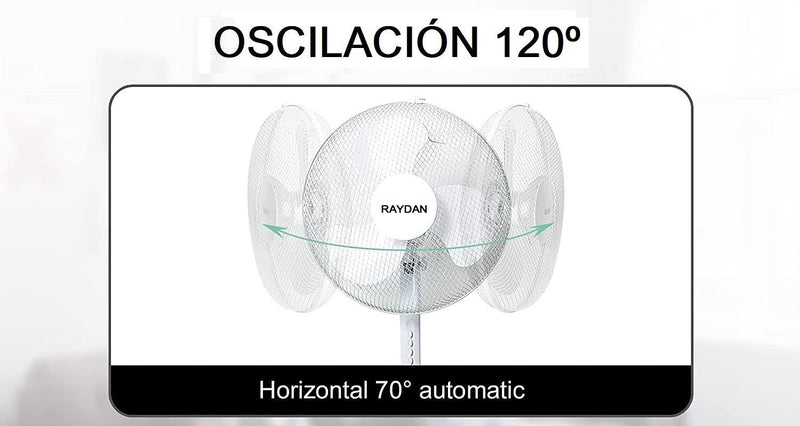 VENTILADOR DE PIE 16"