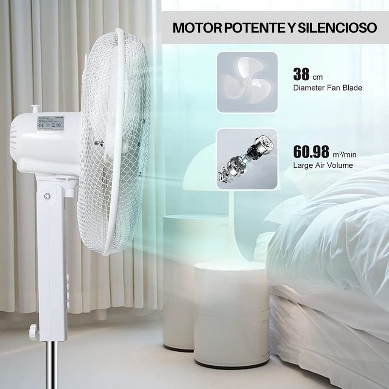 VENTILADOR DE PIE 16"