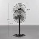 VENTILADOR DE PIE 18"