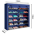 ZAPATERO DE TELA 6 NIVELES